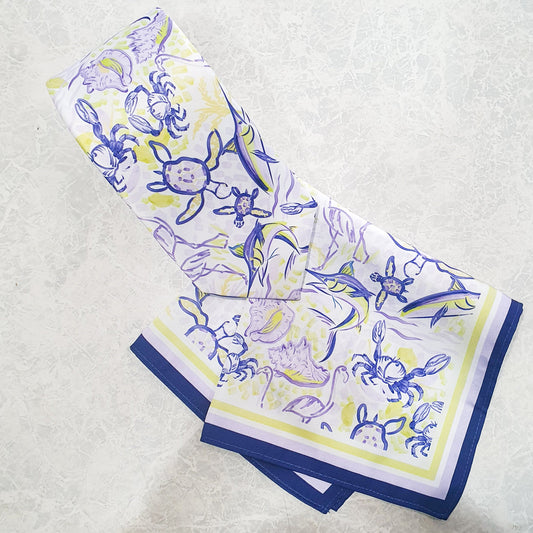 Island Medley Necktie & Pocket Square Set