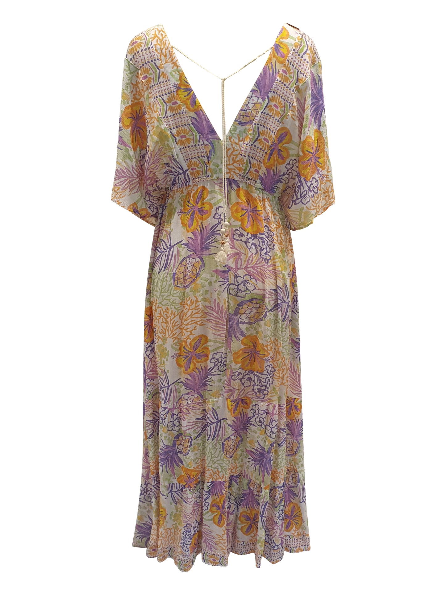 Nicky Pineapple Bliss Maxi Dress